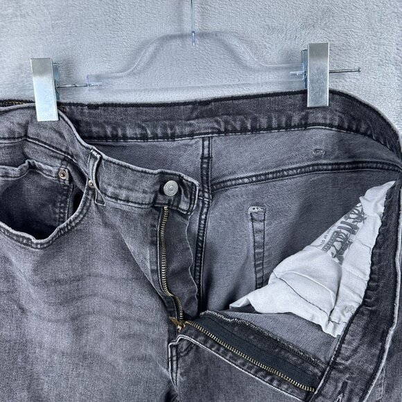 Levi Strauss & Co. Straight Leg Jeans Mens Size 38X30 Mid Rise S40196 Black - Picture 5 of 14